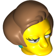 Lego hlava, žlutá (6106377)